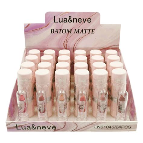 Batom Bastão Matte Lua Neve Distribuidor de Maquiagem Virtual