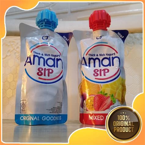 Jual Amani Sip Squeeze Yogurt Pouch 120gr Shopee Indonesia