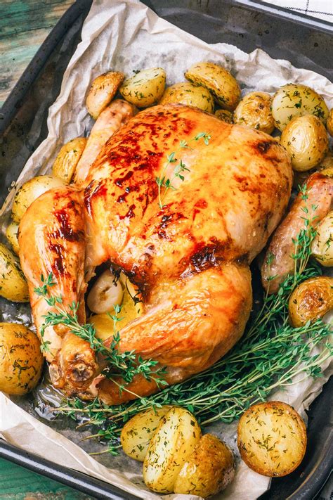 Cómo Condimentar Pollo al Horno Receta Fácil Laura Fuentes