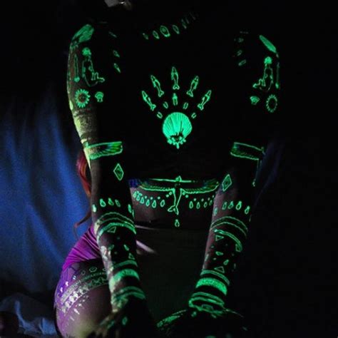 20 Best Glow In The Dark Temporary Tattoos Designs And Ideas 2019