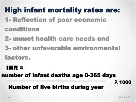 The Measures Of Mortality Ppt Download