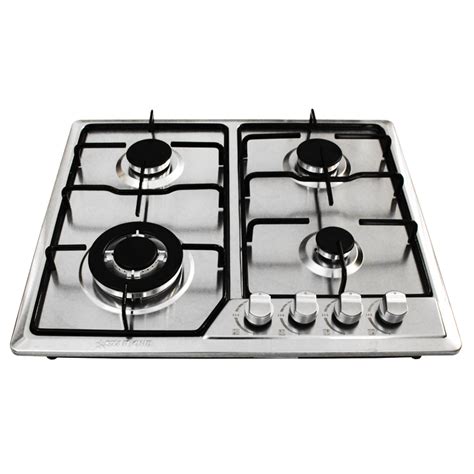 Plaque De Cuisson Encastrable Gaz Starone Feux Inox