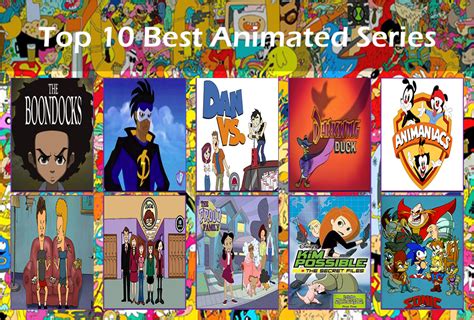 My Top 10 Best Animated Shows by frisco4life on DeviantArt