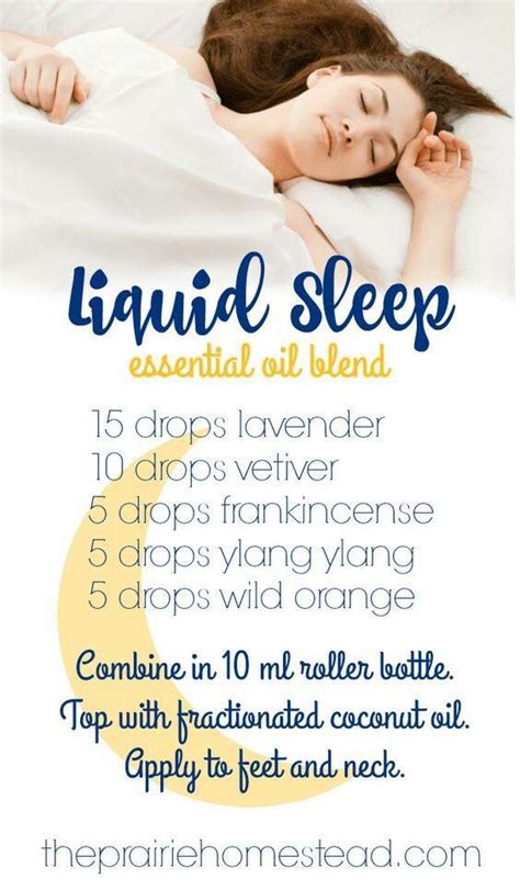 Liquid Sleep Rollerball Recipe Essential Oil Remedy Essential Oils