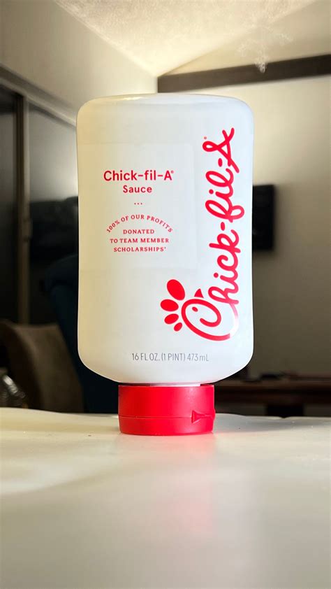 Chick Fil A Sauce Food Labels