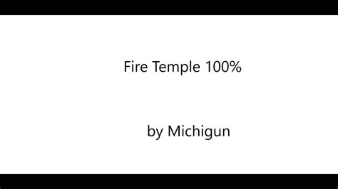 Fire Temple 100 Hard Demon By Michigun Youtube