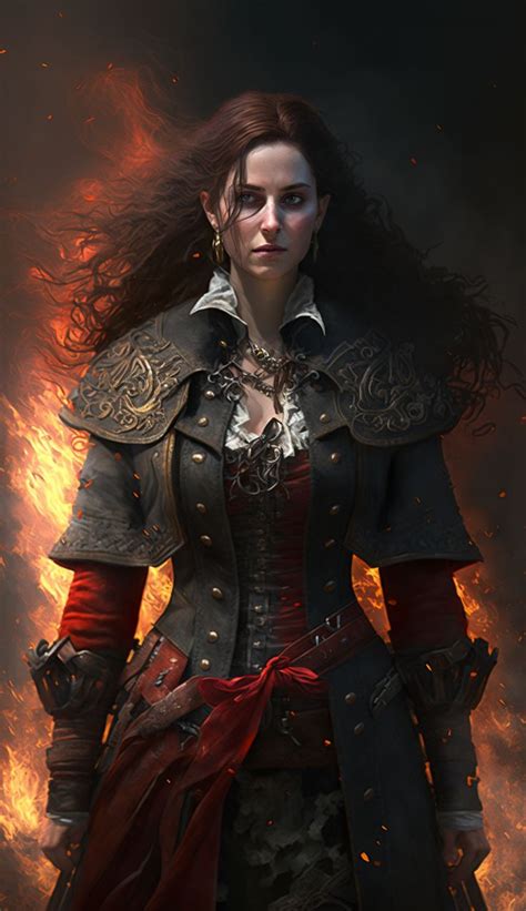 Female Pirate Pirate Woman Steampunk Characters Character Portraits