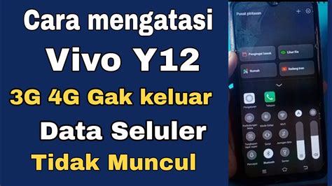 Cara Mengatasi Hp Vivo Y Data Seluler Tidak Bisa Aktif Data Seluler