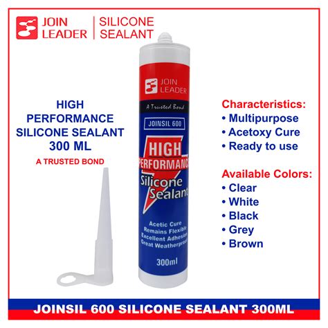 Joinsil 600 Silicone Sealant 600ML High Performance Acetic Cure Lazada PH