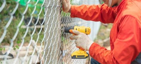 How To Install A Chain Link Fence Doityourself