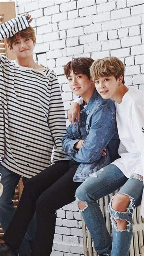 Bts♡taehyung Jungkook Jimin Wallpaper Bts Taehyung Jimin Jungkook Bts