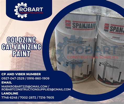 Coldzinc Galvanizing Paint Commercial Industrial Construction Tools