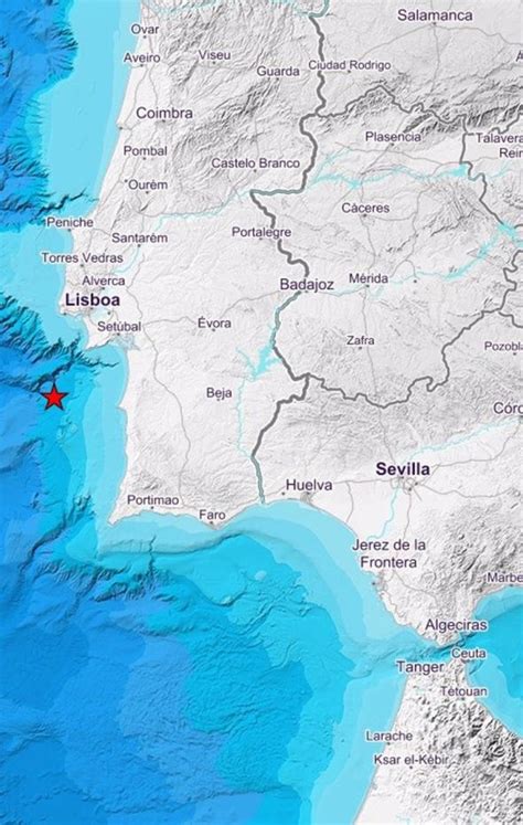 Un Terremoto De Magnitud Sacude El Sur De Portugal Y Se Siente En