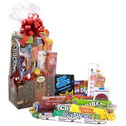 Welcome Home Nostalgic Candy Gift Basket - FindGift.com