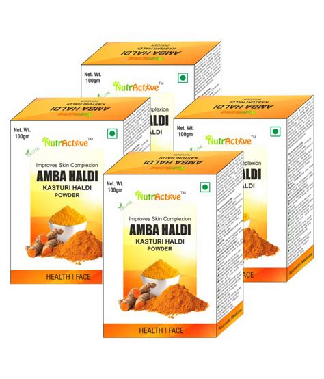 Nutractive Amba Haldi Powder Gm Pack Of Buy Nutractive Amba