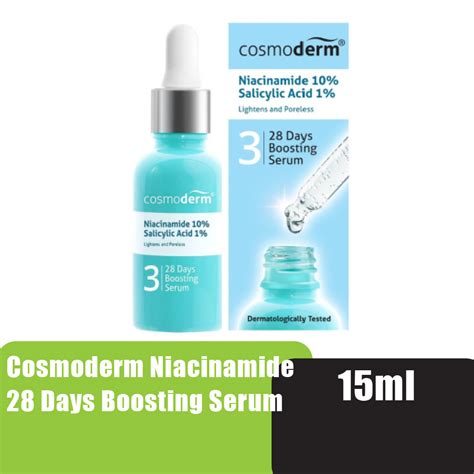 Cosmoderm Niacinamide Salicylic Acid Days Boosting Serum Serum Muka