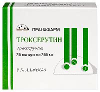 Троксерутин 300 мг 30 шт. капсулы - цена 278.60 руб., купить в интернет ...