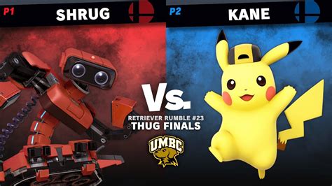 Retriever Rumble Thug Finals Shrug R O B Vs Kane Pikachu