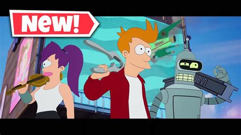 Futurama X Fortnite Trailer And Item Shop Youtube