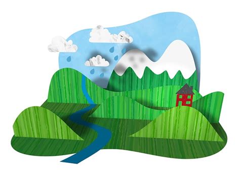 Download House Rain Storm Royalty Free Stock Illustration Image