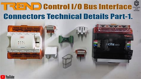 TREND IO Bus Connectors Bms Hvac Honeywell IQ4Emodule