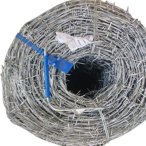 Galvanized Iron Tata Fencing Barbed Wire Mesh Size 10mm Wire Diameter 5mm At ₹ 90kg In Basti