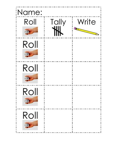 Tally Marks 1 To 10 Worksheet