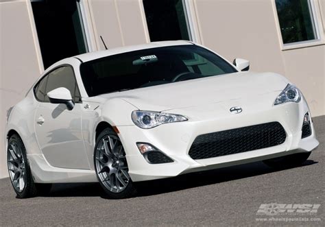 2013 Scion Fr S With 18 Enkei Raijin In Silver Wheels Wheel