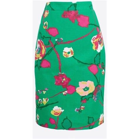 J Crew Skirts Nwt J Crew Skirt Size 0 Basketweave Floral Poshmark