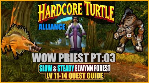 Hardcore Turtle WoW Dwarf Priest EP Elwynn Forest LV YouTube