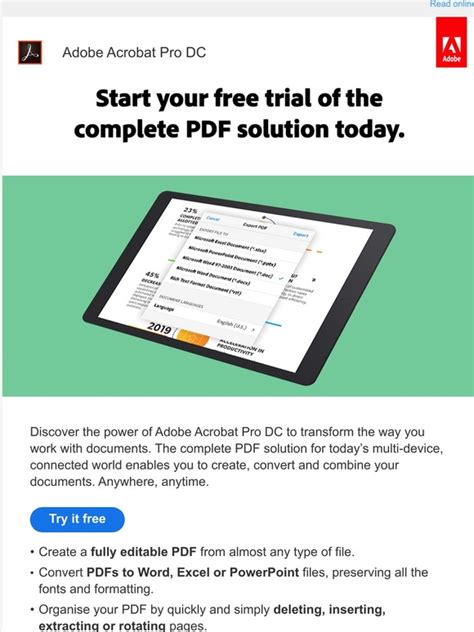 adobe acrobat  trial lanatask
