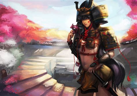 Samurai Girl Wallpaper Images