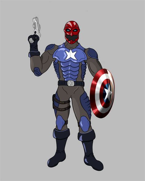 Captain Skull Villainous Avengers By Splaty On Deviantart