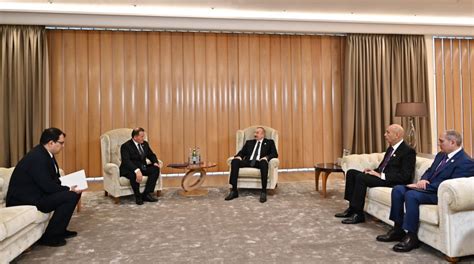 President Ilham Aliyev Receives Chairman Of Executive Committee Of