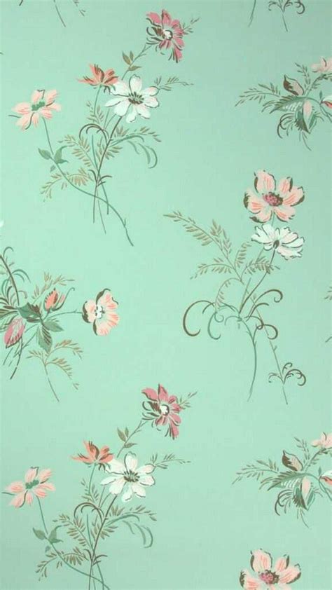 Mint Floral Wallpapers - Top Free Mint Floral Backgrounds - WallpaperAccess