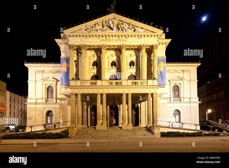 Prague State Opera Státní Opera Praha Prague Czech Republic Stock