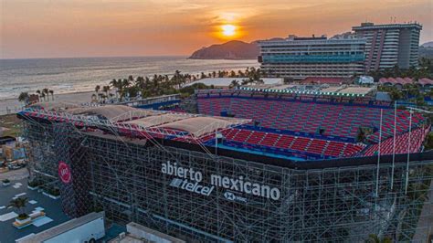 Acapulco Recibe Al Abierto Mexicano De Tenis Pese A Estragos Del