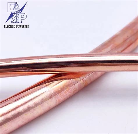 Price Copperweld Clad Steel Copper Bonded Ground Earth Rod For Earthing