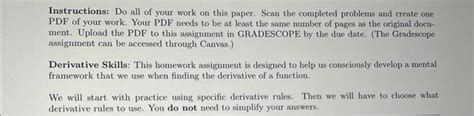 Solved Hi, I need some help finding the derivative of an | Chegg.com