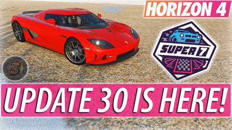 Horizon Super7 Live Stream Forza Horizon 4 Update 30 Live Stream