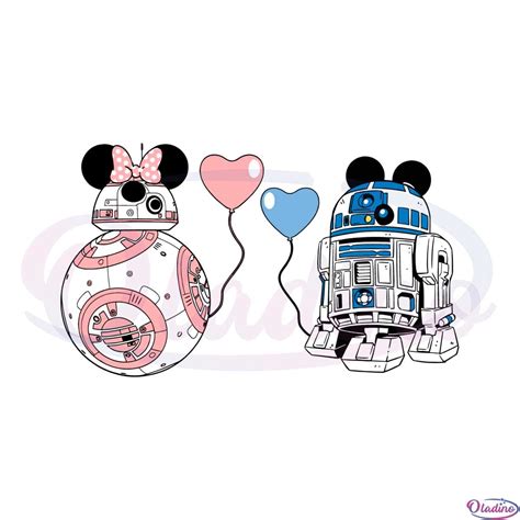 R2d2 Bb8 Star Wars Valentines Svg For Cricut Sublimation Files Oladino