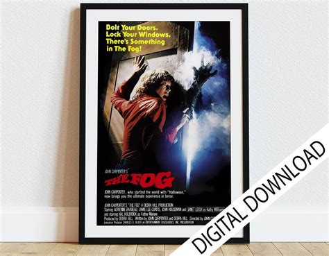 The Fog Horror Movie Poster 1980, Vintage Movie Poster, Vintage Film Art, Classic Film Poster ...