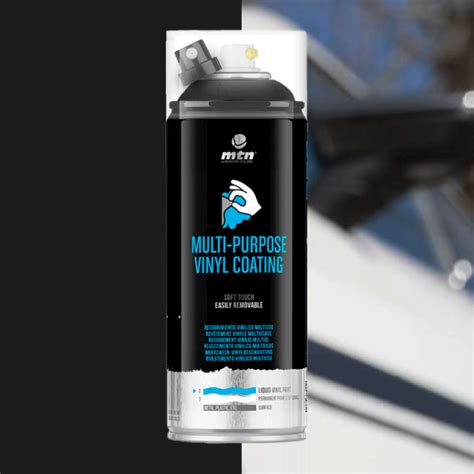 Spray Pro Vinil Liquido Negro Metalizado De Mililitros Montana