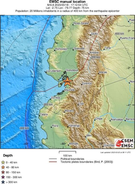 Cutremur Puternic Cu Magnitudinea De Grade In Sudul Ecuadorului