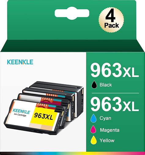 Xl Pack De Cartouches D Encre Noir Cyan Magenta Jaune