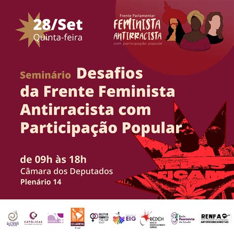 “desafios Da Frente Parlamentar Feminista Antirracista Com Participação