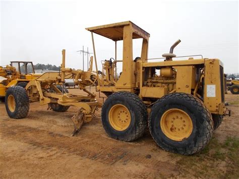 Cat 12g Motor Grader Sn 61m988 14 Moldboard Wtip Control