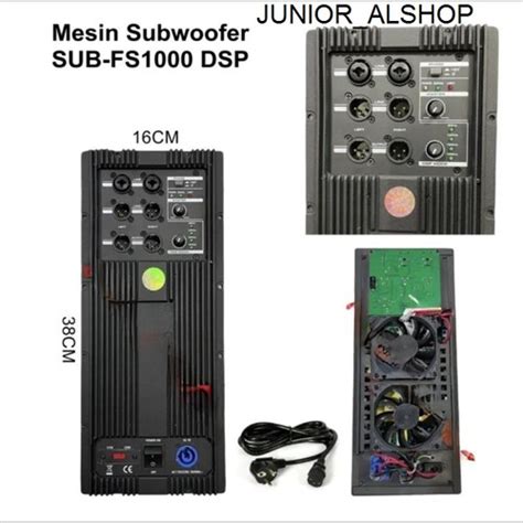 Jual MESIN SUBWOOFER Power Kit Subwoofer SUB FS1000 Mode DSP