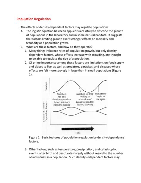 Population Regulation