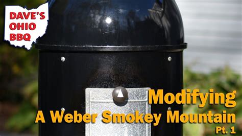 Wsm Mods Weber Smokey Mountain Modifications Smoker Mods Part 1